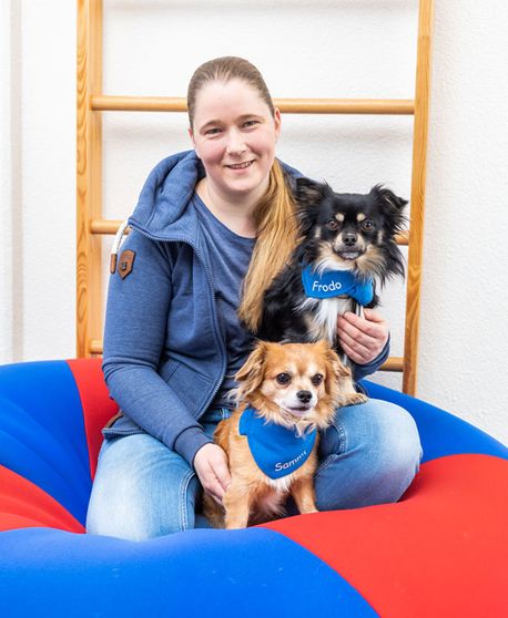 Tiergestützte Therapie mit Frodo